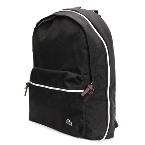 Lacoste Black Backpack - Picture 2 of 9